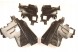 Opel OE 39145153 13467104 13474249 13474246 OPEL CROSSLAND 1.2 XE НАПРАВЛЯЮЧА КРИШКА РАДІАТОРА