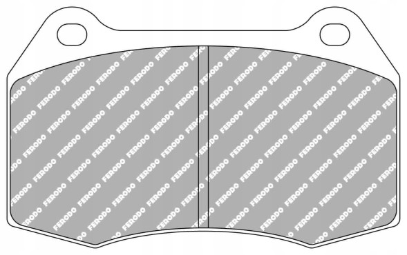 Ferodo FCP1298H Fcp1298h ds2500 колодки ferodo nissan skyline