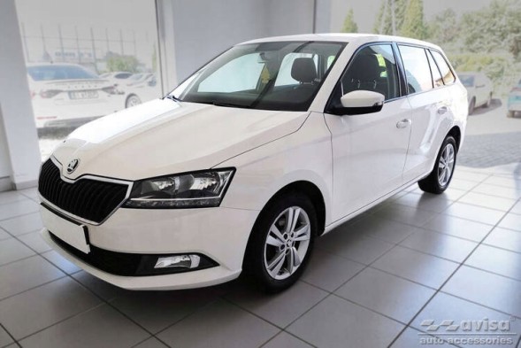 Citroen OE 2452.76 Б/у накладка заднього бампера для Skoda Fabia 3 Kombi