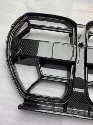 BM NERKI GRILL ATRAPA z wlotami powietrza do BMW M3 M4 G80 G81 G82 G83 CSL STYLE (BEZ ACC) carbon Решітки радіатора (ніздрі) GRILL ATRAPA + повітрозабірники BMW M3 M4 G80 G81 G82 G83 CSL STYLE карбон