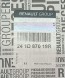 Renault OE 241D81594D DACIA BIGSTER ПУЧОК БУКСИРНОГО ГАКА OE 241D81594R