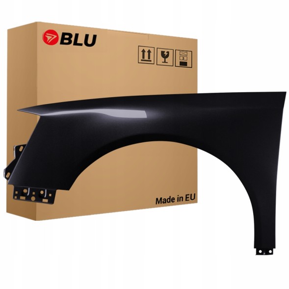 BLU 169850755 Крило BLU ліве чорне оцинковане для Volkswagen Passat B6 2005-2010