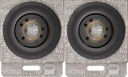 Renault OE 402066949R Гальмівний диск передній renault laguna iii megane iii оригінал ср.296 мм