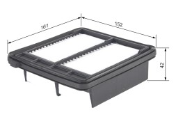 F026400363 BOSCH Фільтр повітряний