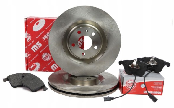 Master-Sport 203001190 Передні диски, колодки, audi a4 b6 a4 b7, гальма, master sport, німеччина