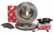 Master-Sport 203001190 Передні диски, колодки, audi a4 b6 a4 b7, гальма, master sport, німеччина