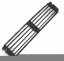 Volkswagen OE 5Q0122323A Жалюзі решітка впускного повітря audi seat skoda volkswagen 5q0122323a