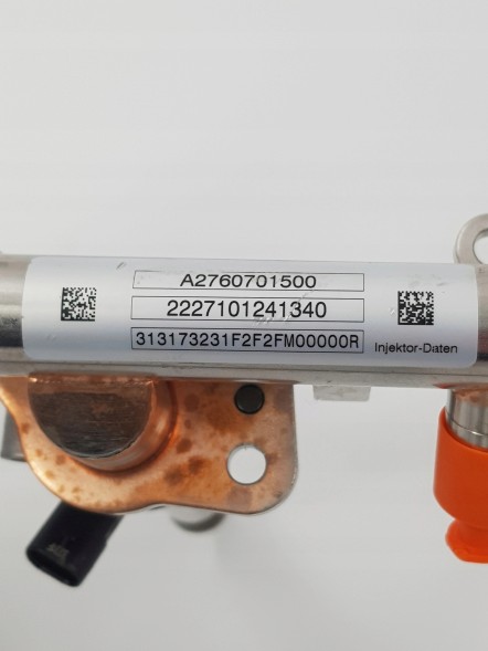 Mercedes-Benz OE НОВИЙ ОРИГІНАЛЬНИЙ ФОРСУНКА ПАЛИВНА РЕЙКА MERCEDES A2760701500 A2560705600