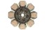 V-maxzone Part VIC-201512 Диск зчеплення 331 0087 12 для RENAULT 103-52 TA, 103-52 TE, 103-52 TS,