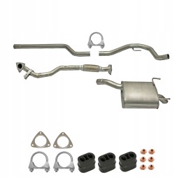 CHINA ZEST.07.418+R-503+RK-554 Комплект глушників opel vectra c 1.9 cdti 101-150 hp 2005-2017 р.В.