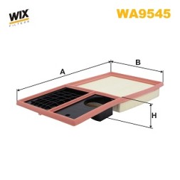 WA9545 WIX FILTERS Фільтр повітряний