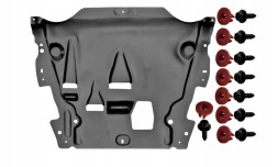 0AMS 1693990 31290966 3281345Q Нижня захисна накладка двигуна Volvo V60 S60 S80 Ford Galaxy S-Max + кліпси 1693990