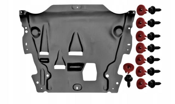 0AMS 1693990 31290966 3281345Q Нижня захисна накладка двигуна Volvo V60 S60 S80 Ford Galaxy S-Max + кліпси 1693990