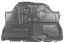 0AMS 6601-02-2092860P Захист двигуна (поліетилен) Citroen Jumper Fiat Ducato Peugeot Boxer 94-06