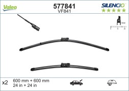 577841 VALEO Комплект стеклоочистителей