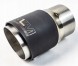 WLM Customs WLM-BLK90DWS Кінець вихлопу WLM 90mm Black Slant Двошаровий