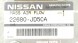 Nissan OE 22680JD50A Витратомір повітря NISSAN PRIMASTAR OE