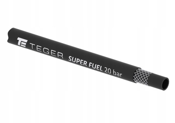 Teger T-WAZ-12.5BEN-20 Шланг для палива SUPER FUEL - Бензин. Масло. Дизель - DN12.5 - 20 бар / 2.0 МПа