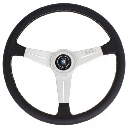 Nardi 6061.34.1001 Оригінальне шкіряне кермо Nardi Classic Silver