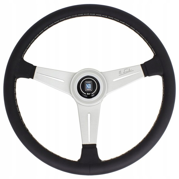Nardi 6061.34.1001 Оригінальне шкіряне кермо Nardi Classic Silver