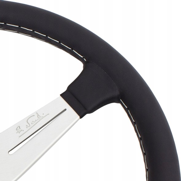 Nardi 6061.34.1001 Оригінальне шкіряне кермо Nardi Classic Silver