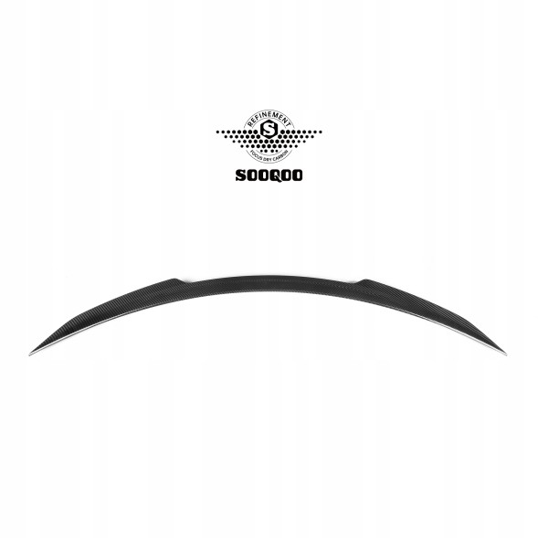 Китай T-150 Карбоновий спойлер-крило Mercedes C205 SQ Style Carbon Fiber (2015-2021)