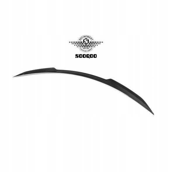 Китай T-150 Карбоновий спойлер-крило Mercedes C205 SQ Style Carbon Fiber (2015-2021)