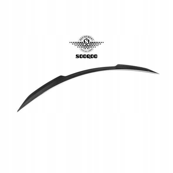 Китай T-150 Карбоновий спойлер-крило Mercedes C205 SQ Style Carbon Fiber (2015-2021)