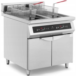 Китай WEW-SC-HP-1023354 Індукційна фритюрниця Royal Catering 2x30л 20000Вт 60-190°C 380В для закладів громадського харчування