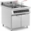Китай WEW-SC-HP-1023354 Індукційна фритюрниця Royal Catering 2x30л 20000Вт 60-190°C 380В для закладів громадського харчування
