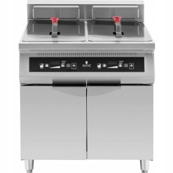 Китай WEW-SC-HP-1023354 Індукційна фритюрниця Royal Catering 2x30л 20000Вт 60-190°C 380В для закладів громадського харчування