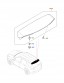 Land Rover OE Задній спойлер Discovery Sport LR164215 LR148256 FK72442K03BL8LML