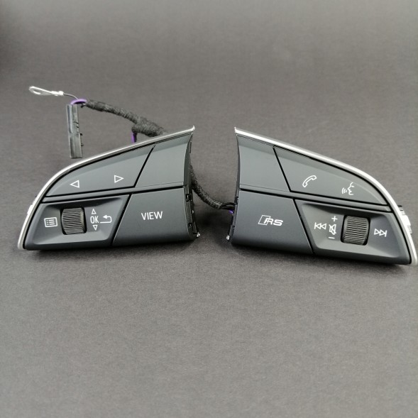 Audi OE 4M8.951.523.M Audi RSQ8 SQ8 Q8 Мультифункційні кнопки, ПІДІГРІВ КЕРЛА