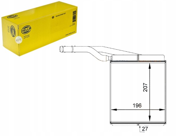 Hella PRO/8FH 351 313-091 HEL Обігрівач ford focus transit hella + асистент зіткнення #34