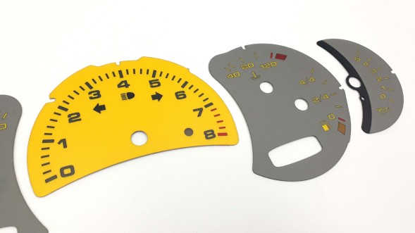 Moman 0089688092651 Porsche 911 996 LIFT Sport Set диски лічильника MPH KMH годинники заміна