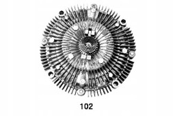 Japanparts JAPVC-102(iMOTO) Віскозне зчеплення nissan patrol 2,8td 97- japanpa + комплект водія #35