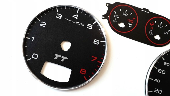 Moman 0089688081143 Заміна спідометра Audi TT 2 8J MPH на км/год