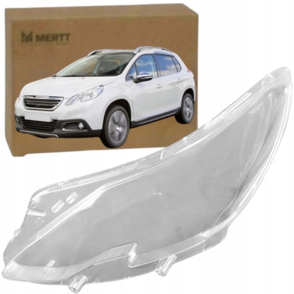 Mertt MRT-2033043 Peugeot 2008 2013-2019 правий лівий абажур скло фари передньої лампи