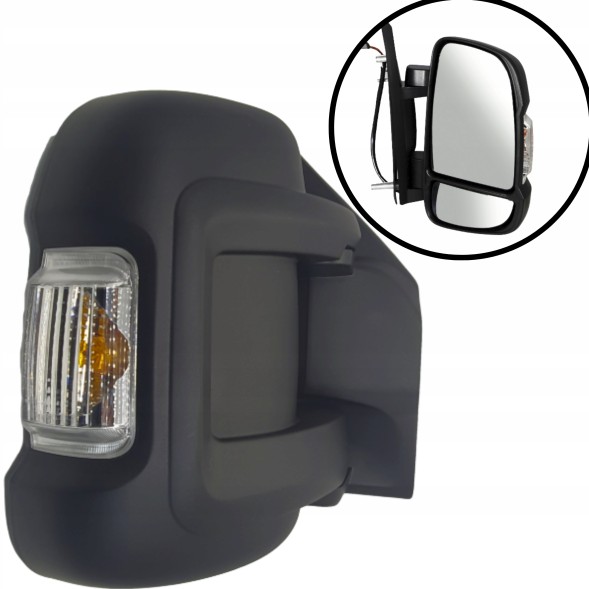 PYRO SB-PY-1118 ПРАВЕ КОРОТКЕ ДЗЕРКАЛО для Ducato / Boxer / Jumper 2006-2024 Електричне