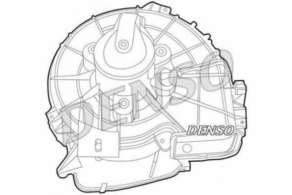 Denso PRO/DEA20004 DEN Повітродувка opel combo tour corsa c tigra 1.0-1.8 09. + Асистент зіткнення #34