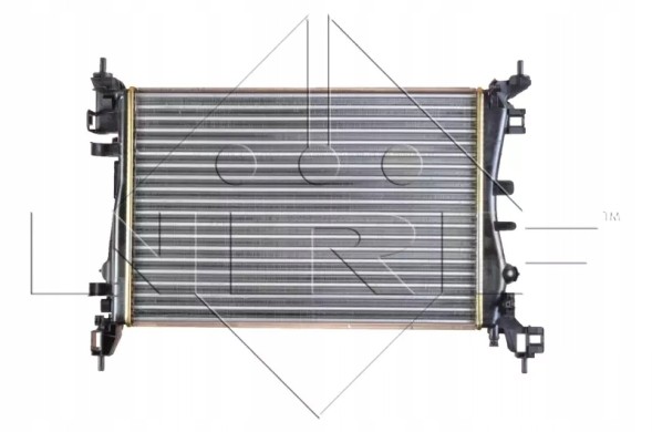 NRF 55340 55340/ Nrf радіатор fiat grande punto 1, nrf
