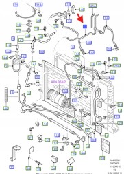 Ford OE ШНУР КОНДИЦІОНУВАННЯ ГАЛАКСИ 1994-2000 1029742 _ 95NW-19835-AE