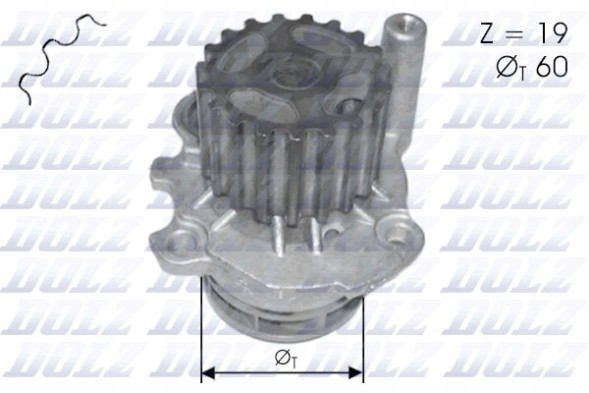 SKF VKMA 01942 Комплект грм vw 1,4tdi/1,9т