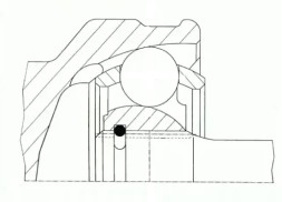 Lobro 305969 Шрус (граната) на півось 305969 löbro для audi a6 c6 (4f2)