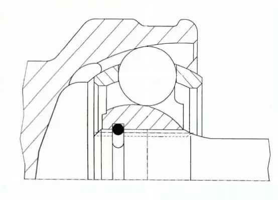 Lobro 305969 Шрус (граната) на півось 305969 löbro для audi a6 c6 (4f2)