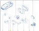 Renault OE 7701475367 RENAULT MEGANE III КАБРІОЛЕТ CC КАБРІОЛЕТ ПРОКЛАДКИ САНТЕХНІКА ДАХУ