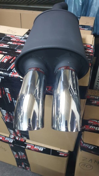 BUZZER SM 2x76 D СПОРТИВНИЙ ГЛУШИТЕЛЬ ЗУМЕР 2X76 ММ ДИЗЕЛЬ БЕНЗИН 55