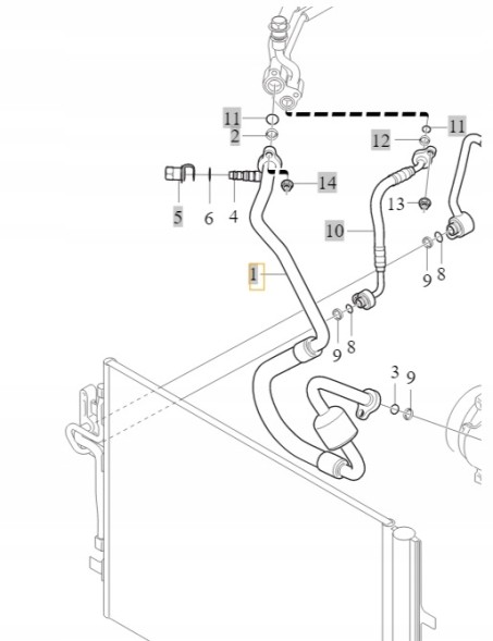 Volvo OE 31467924 Volvo v40 v40cc шнур кондиціонування повітря компресора oe 31467924
