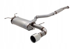 Xforce E4-SW08-CBS Вихлопна система cat-back 3 дюйми з нержавіючої сталі 409 для Subaru WRX