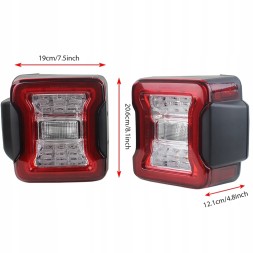 VLAND LED-JL-NEW-CLASSIC Задні ліхтарі LED Європа для Jeep Wrangler JL 2018-2024